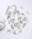 Pajama Set 2Y-7Y Organic Cotton O-neck Super Soft And Breathable scenery HY6007-22